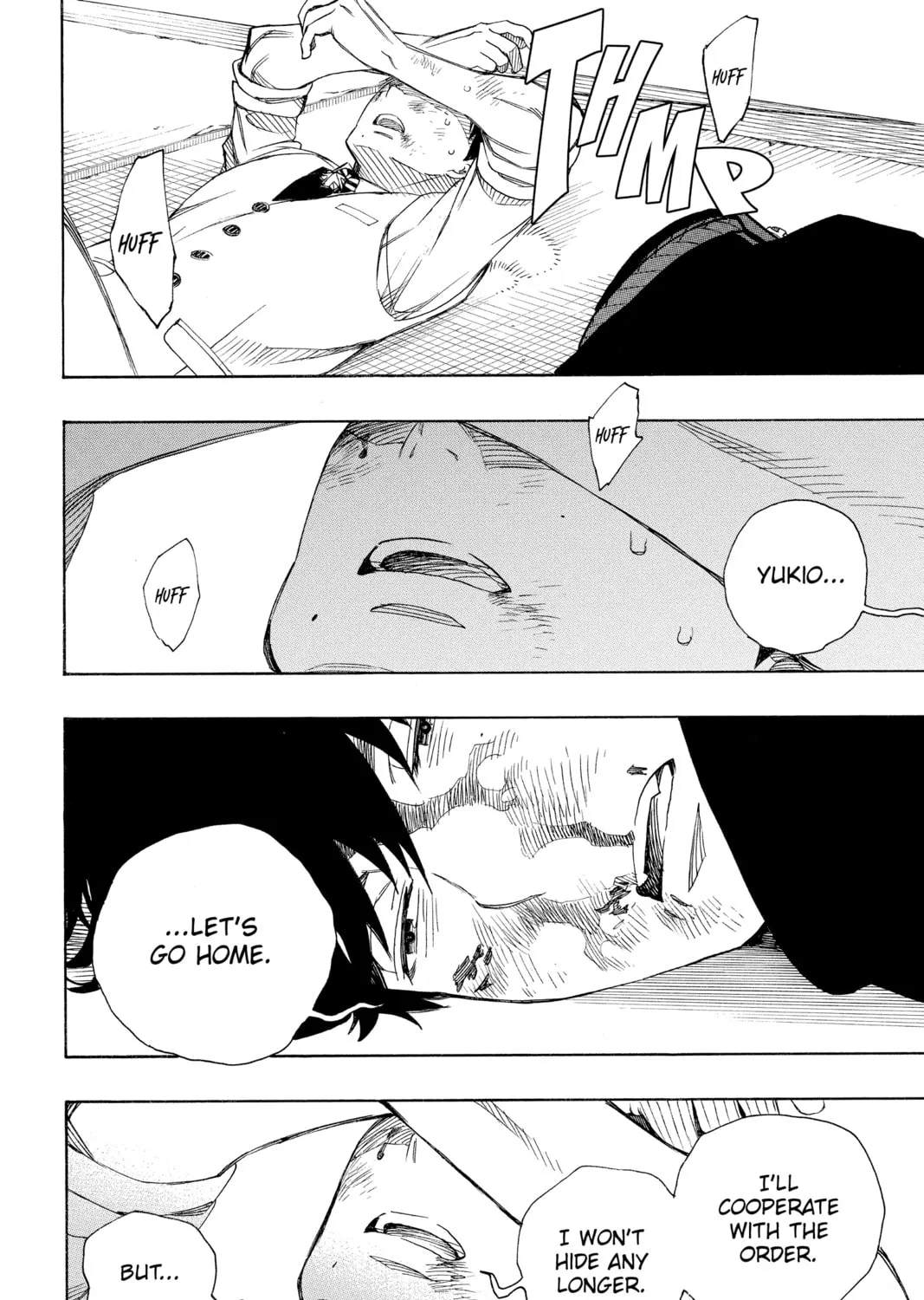 Read Blue Exorcist chapter 128 image 2 on Lezhin