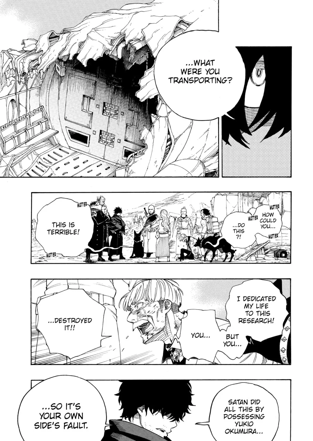 Read Blue Exorcist chapter 128 image 20 on Lezhin