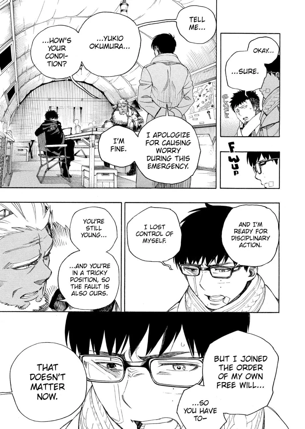 Read Blue Exorcist chapter 128 image 28 on Lezhin
