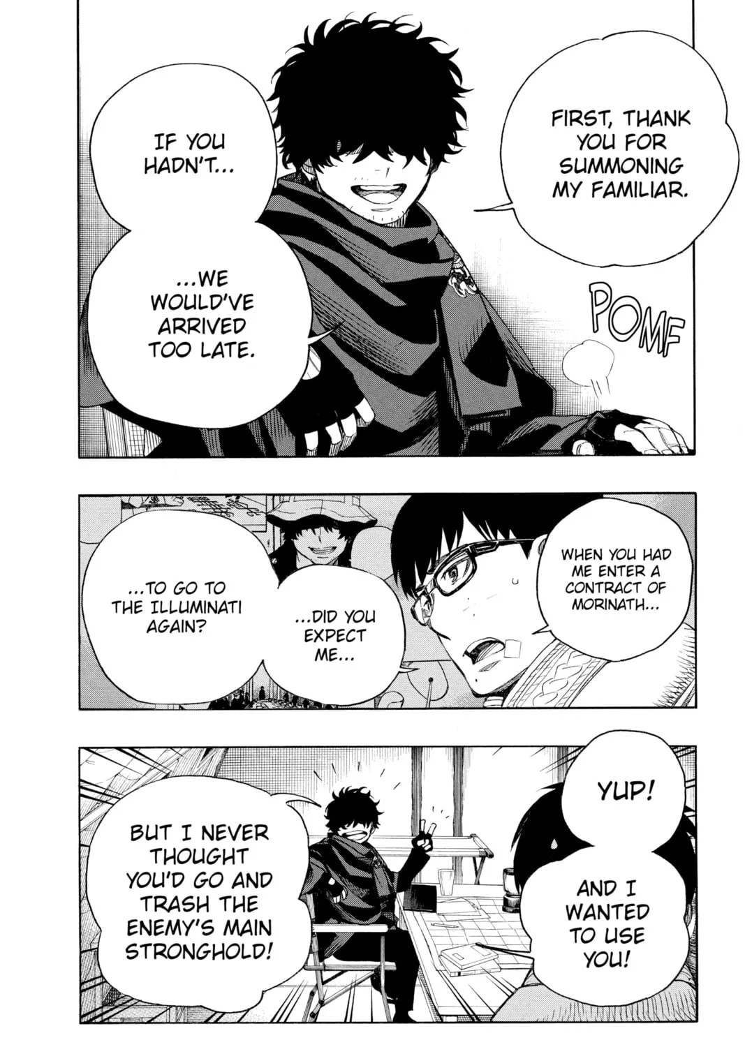 Read Blue Exorcist chapter 128 image 30 on Lezhin