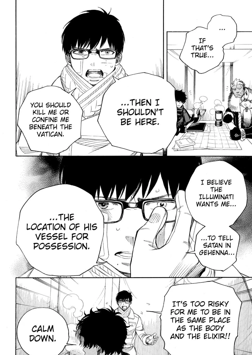 Read Blue Exorcist chapter 128 image 34 on Lezhin