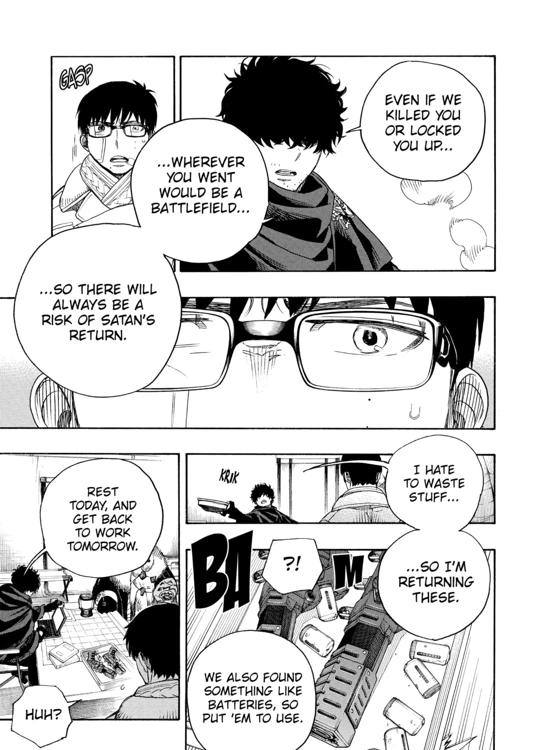 Read Blue Exorcist chapter 128 image 36 on Lezhin