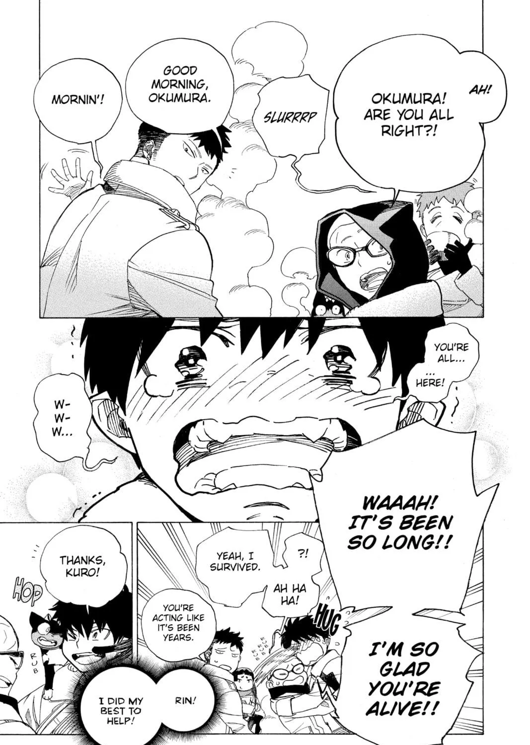 Read Blue Exorcist chapter 128 image 48 on Lezhin