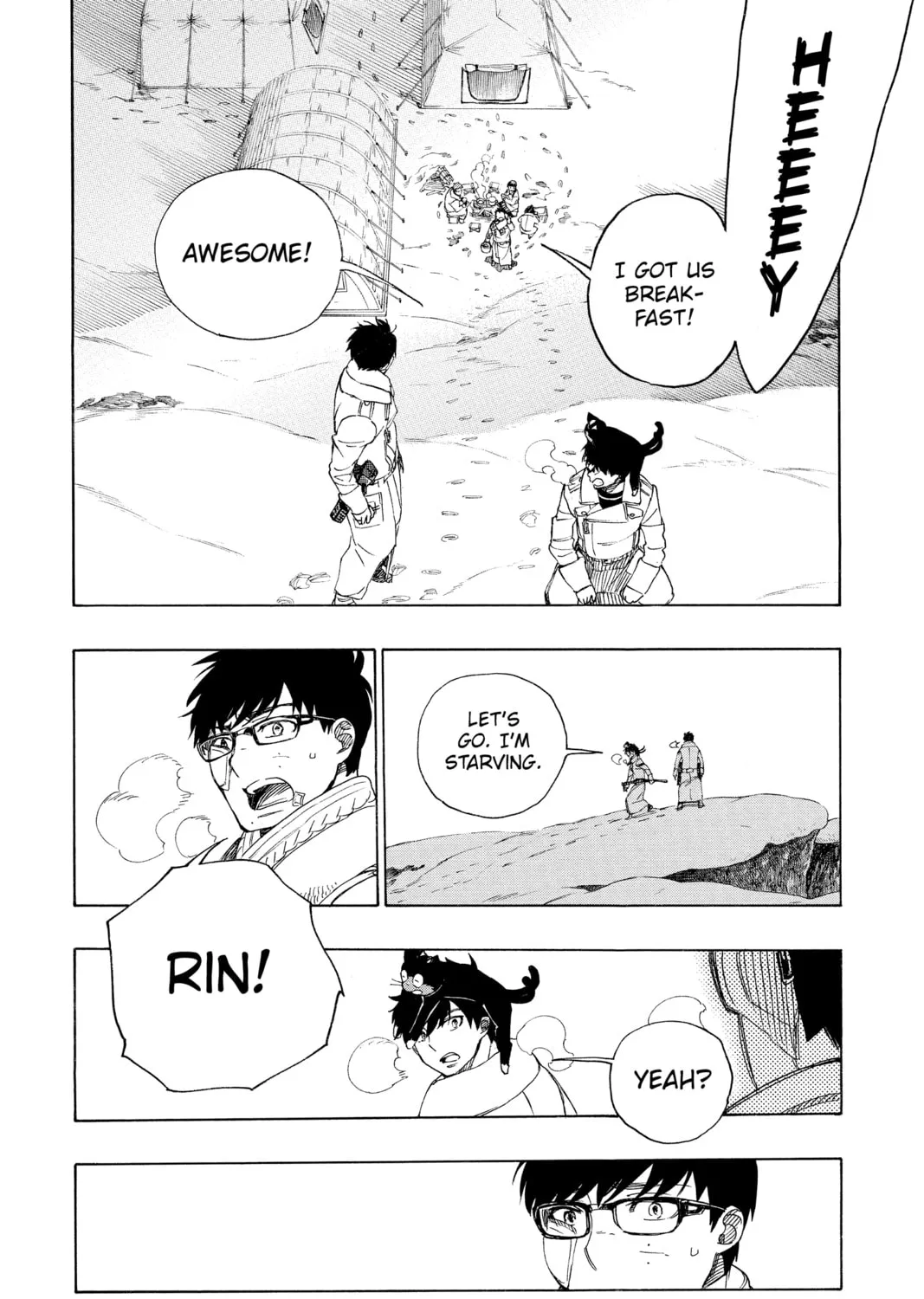 Read Blue Exorcist chapter 128 image 62 on Lezhin