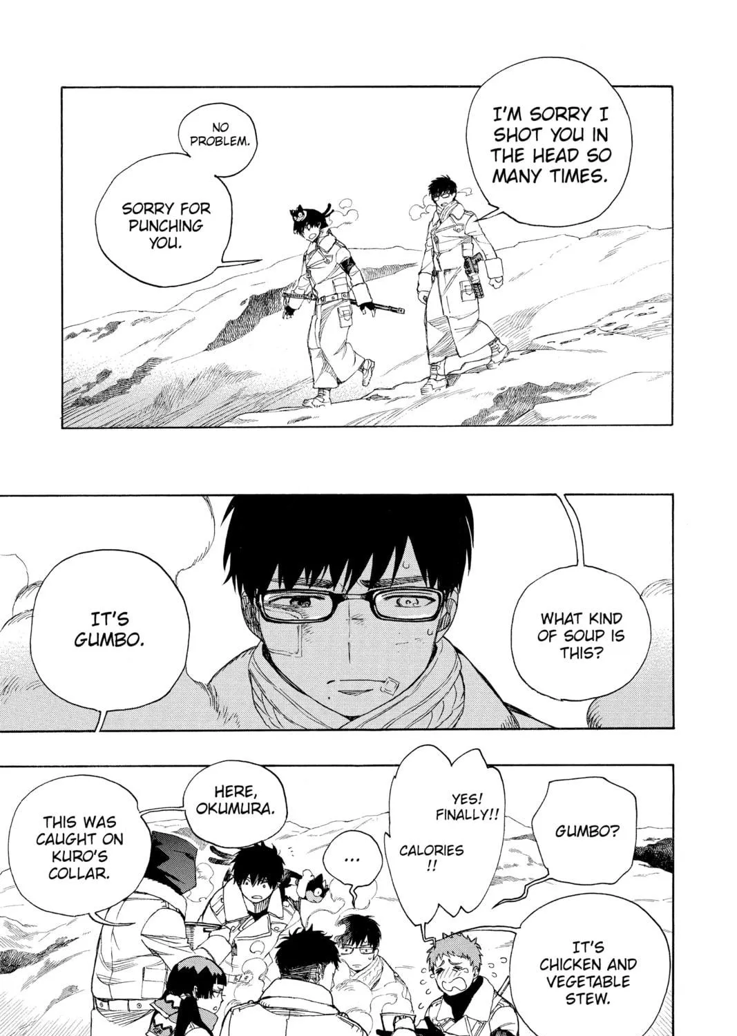 Read Blue Exorcist chapter 128 image 64 on Lezhin