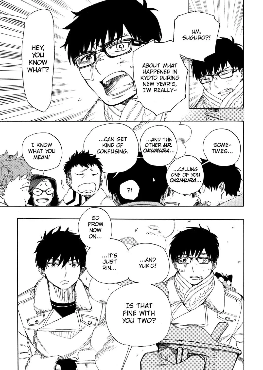 Read Blue Exorcist chapter 128 image 68 on Lezhin
