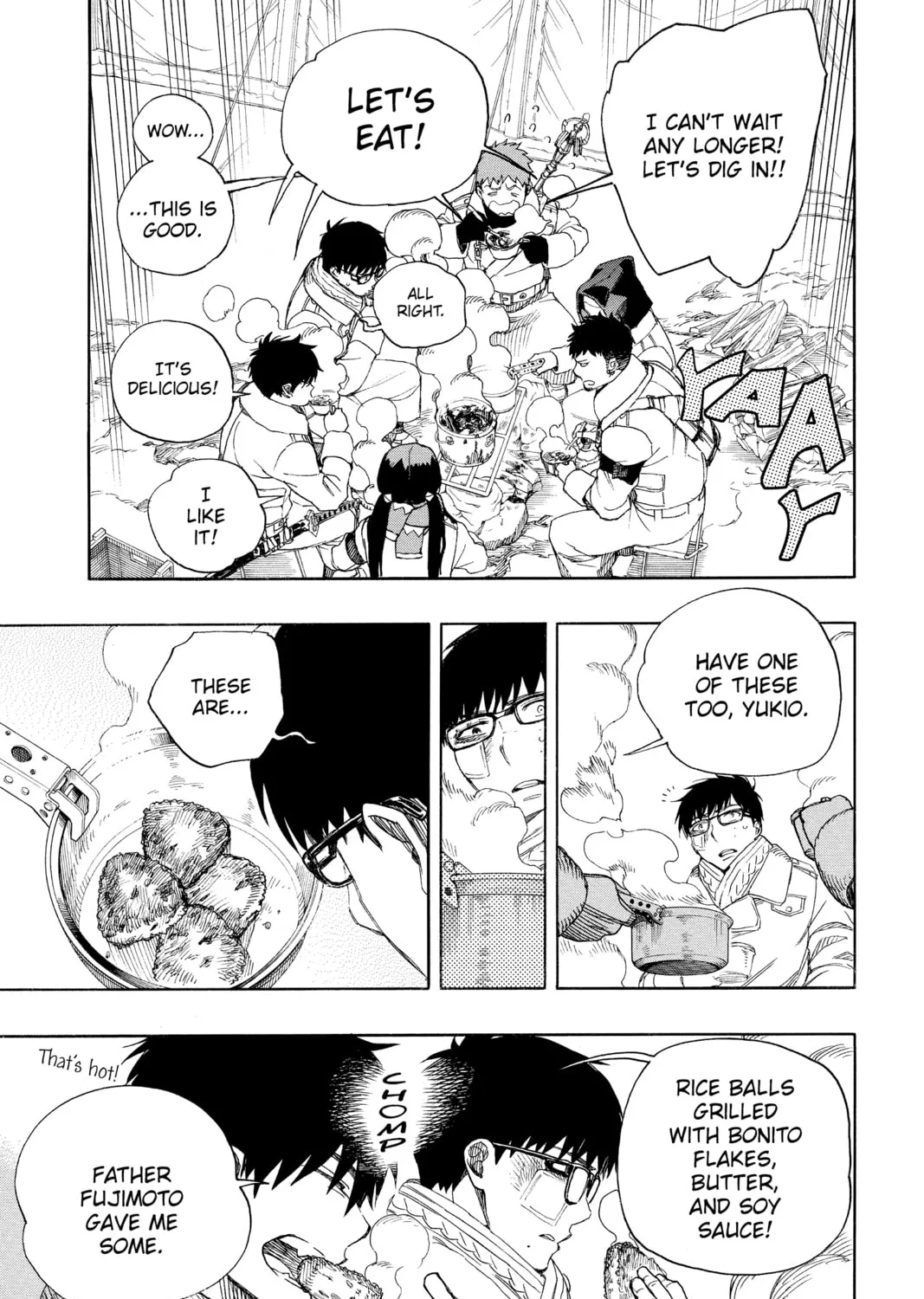 Read Blue Exorcist chapter 128 image 72 on Lezhin