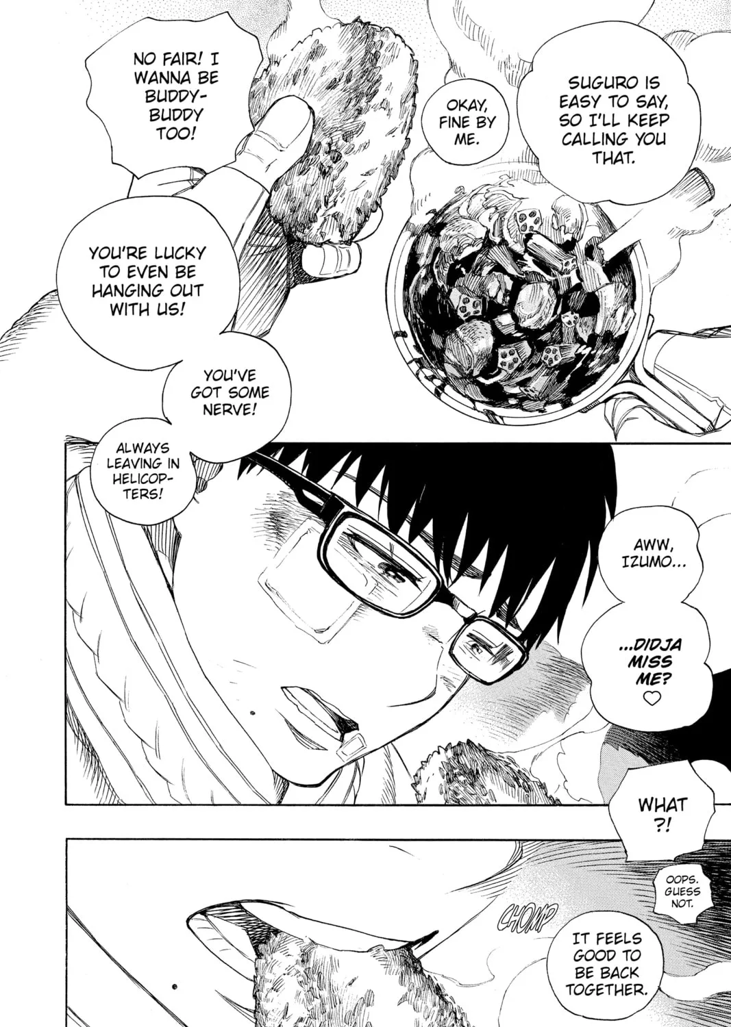 Read Blue Exorcist chapter 128 image 74 on Lezhin