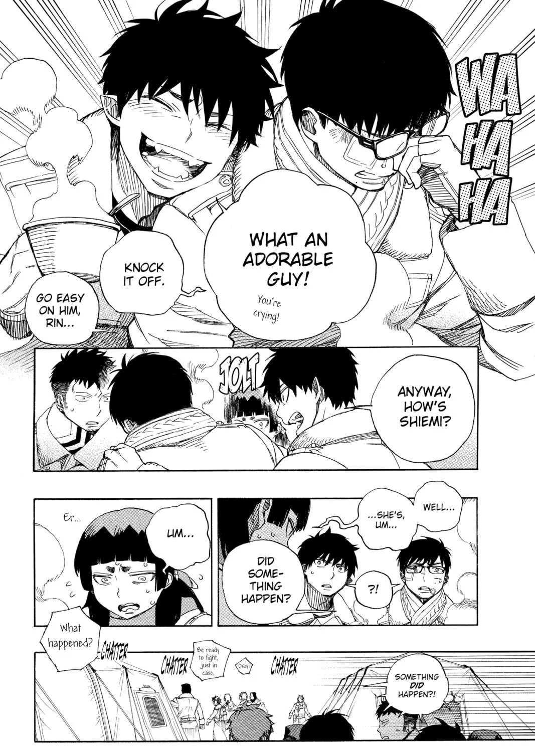 Read Blue Exorcist chapter 128 image 78 on Lezhin
