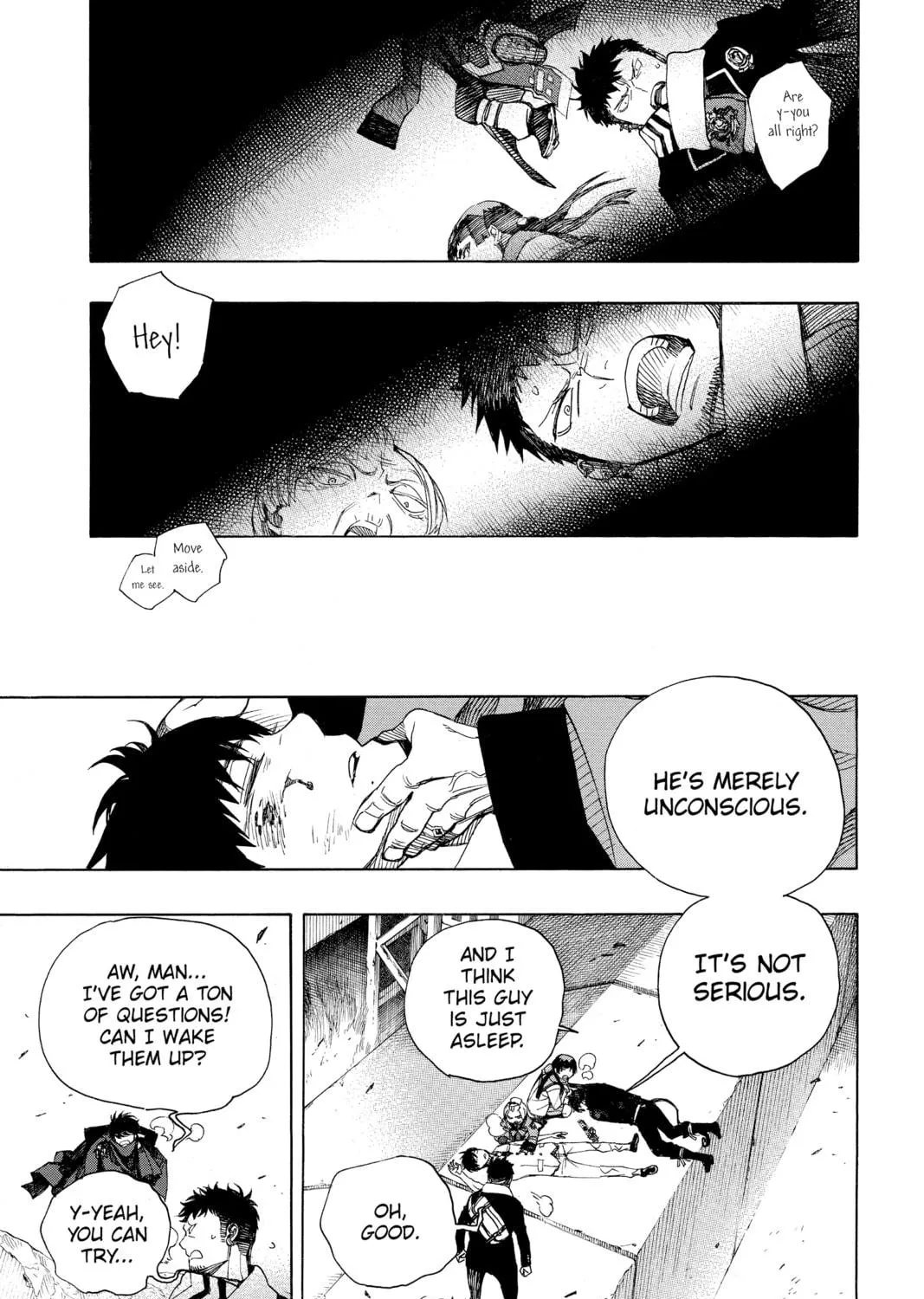 Read Blue Exorcist chapter 128 image 8 on Lezhin