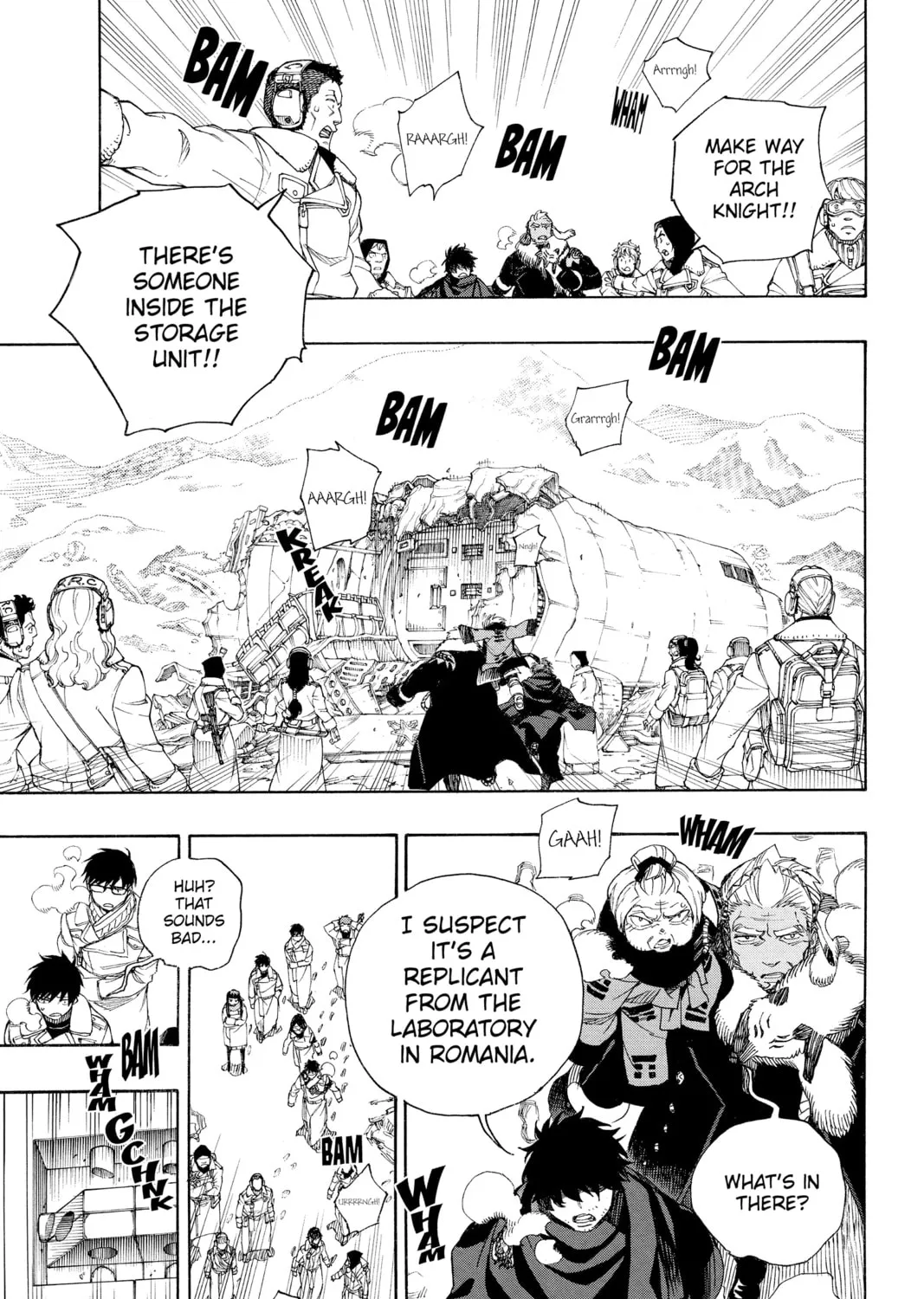 Read Blue Exorcist chapter 128 image 80 on Lezhin