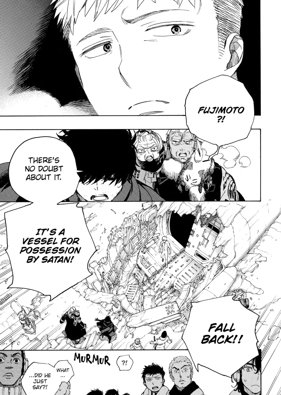 Read Blue Exorcist chapter 128 image 84 on Lezhin