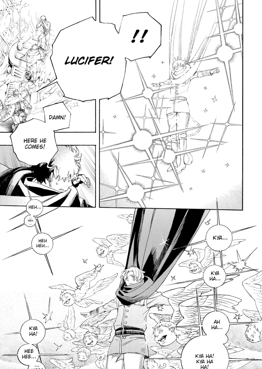 Read Blue Exorcist chapter 129 image 12 on Lezhin