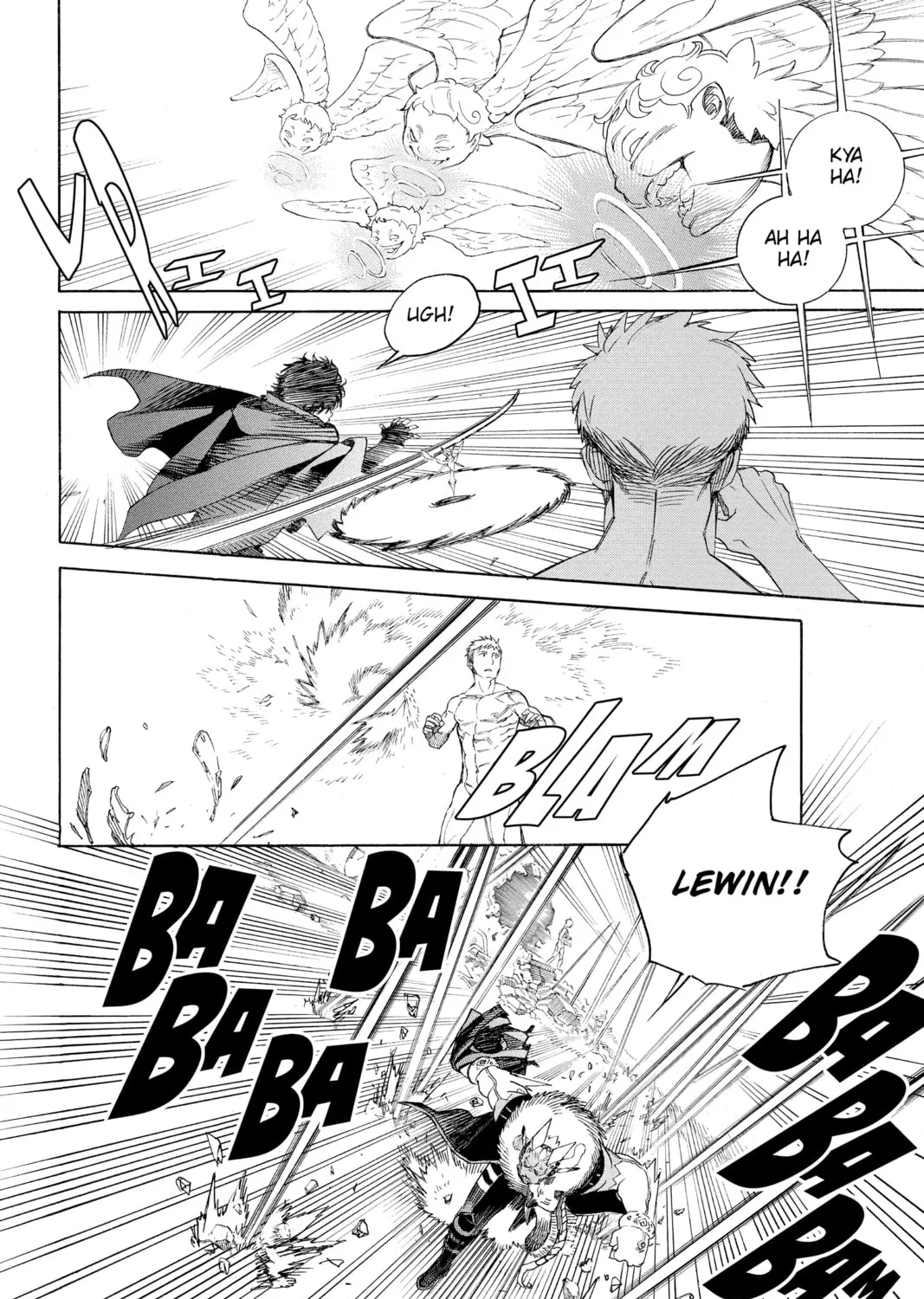 Read Blue Exorcist chapter 129 image 14 on Lezhin
