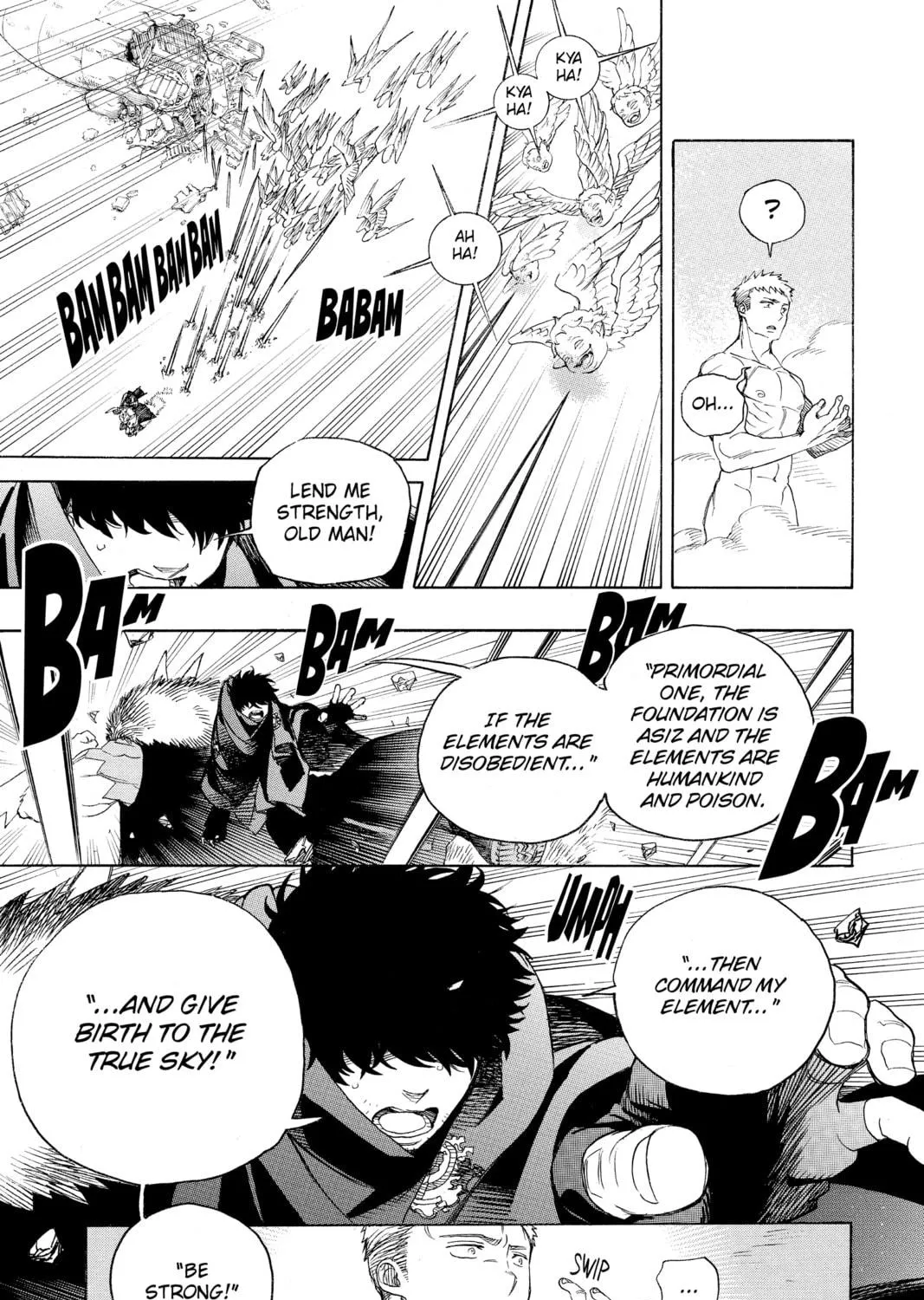 Read Blue Exorcist chapter 129 image 16 on Lezhin