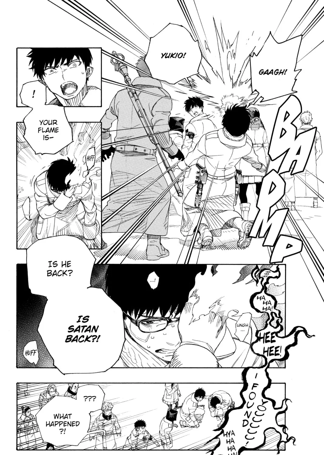 Read Blue Exorcist chapter 129 image 2 on Lezhin