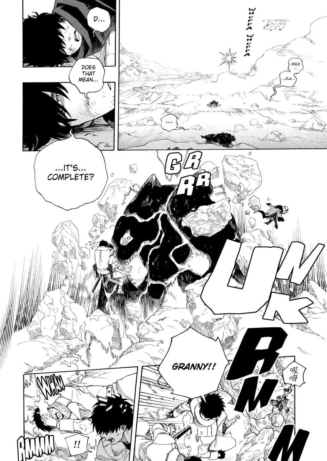Read Blue Exorcist chapter 129 image 22 on Lezhin