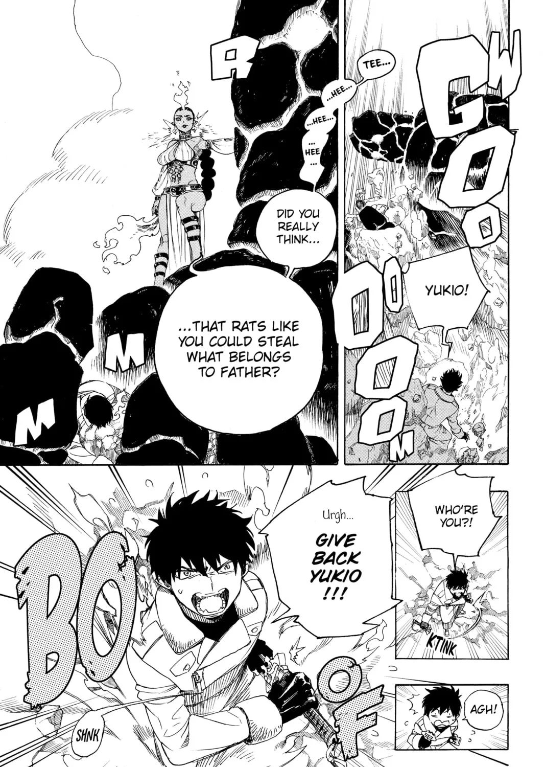 Read Blue Exorcist chapter 129 image 24 on Lezhin