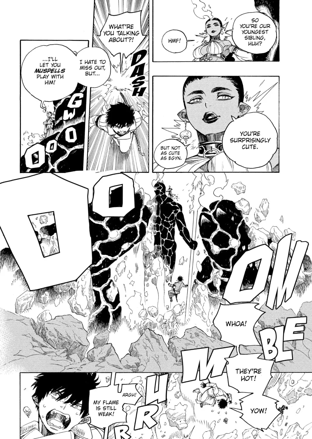 Read Blue Exorcist chapter 129 image 26 on Lezhin