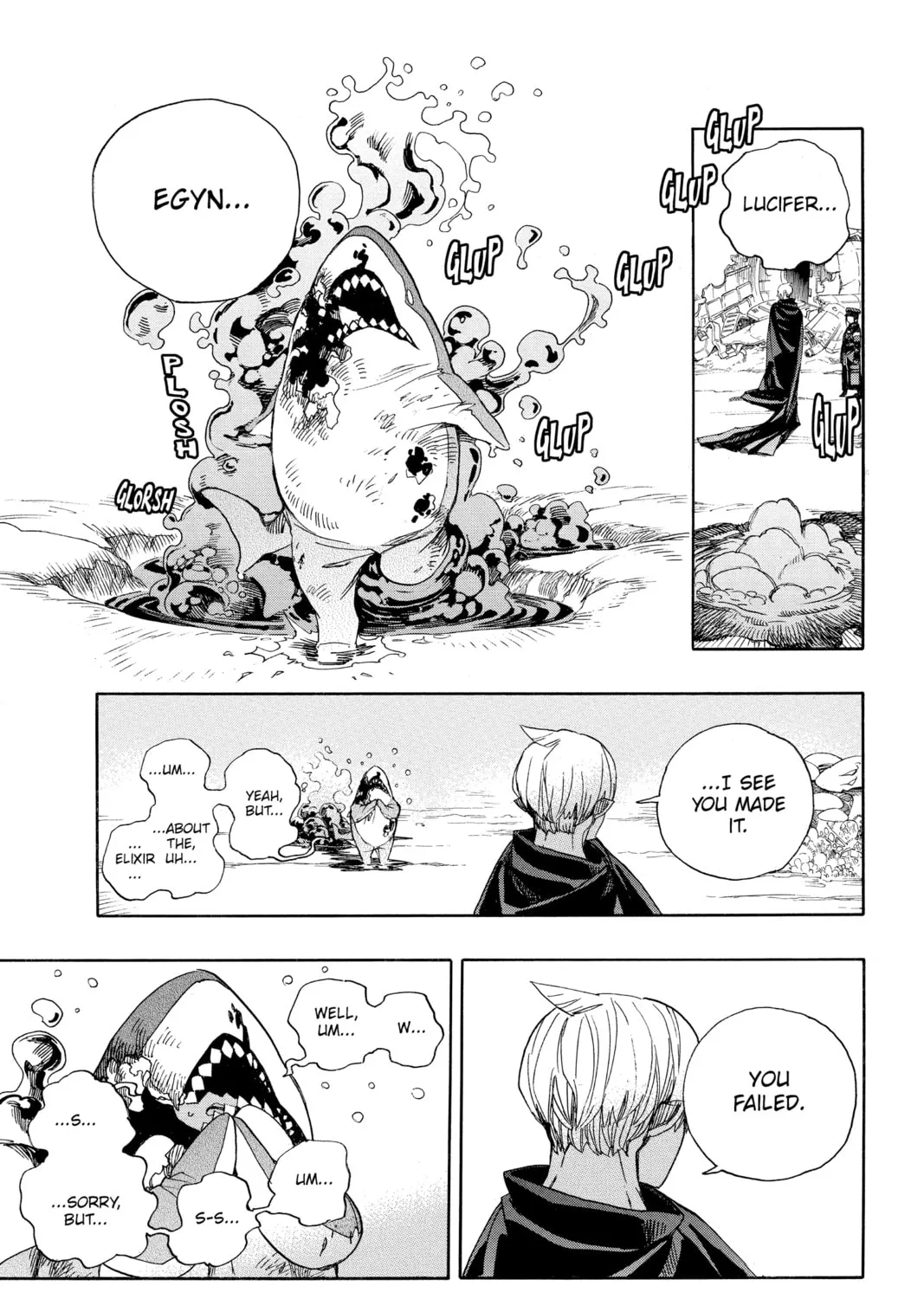 Read Blue Exorcist chapter 129 image 32 on Lezhin
