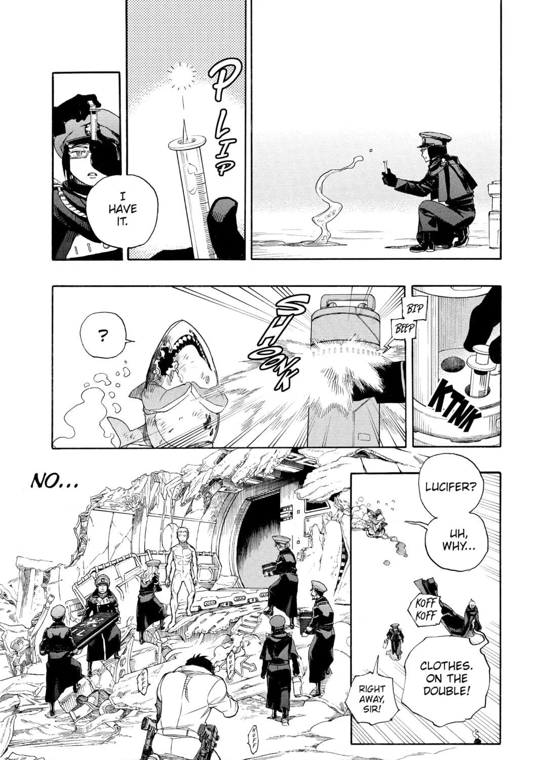 Read Blue Exorcist chapter 129 image 38 on Lezhin