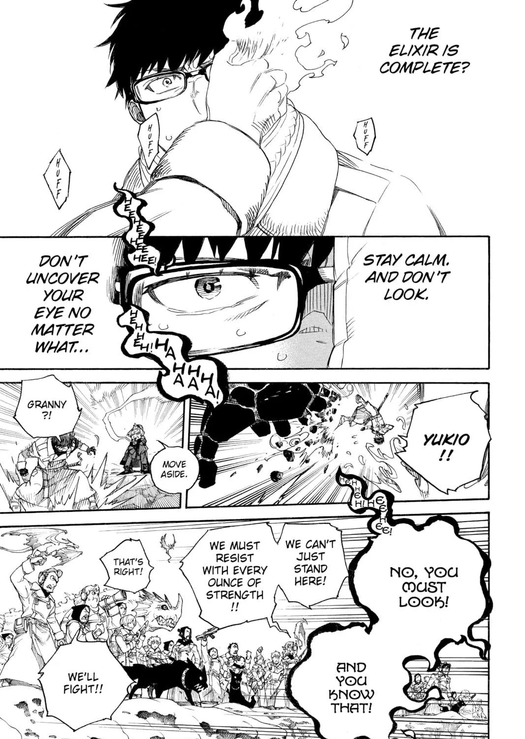Read Blue Exorcist chapter 129 image 40 on Lezhin