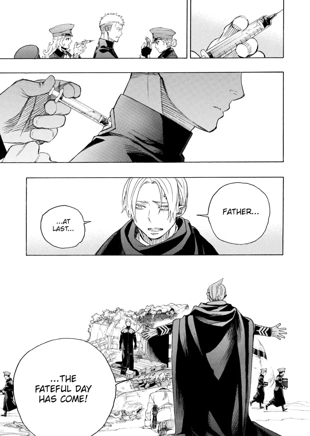 Read Blue Exorcist chapter 129 image 44 on Lezhin