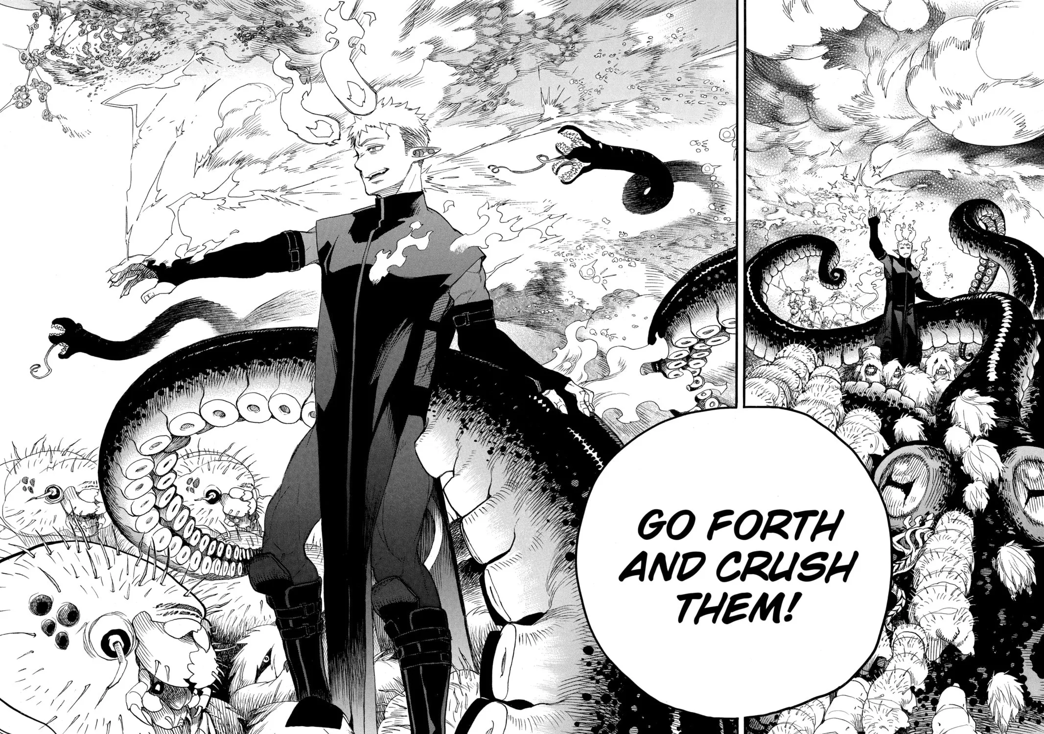 Read Blue Exorcist chapter 129 image 64 on Lezhin
