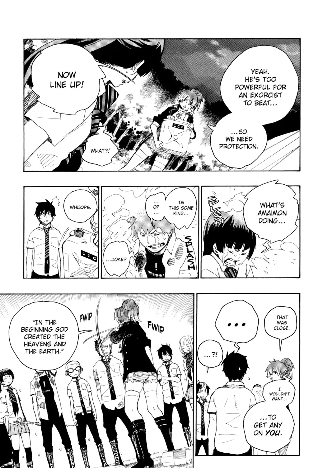 Read Blue Exorcist chapter 13 image 12 on Lezhin