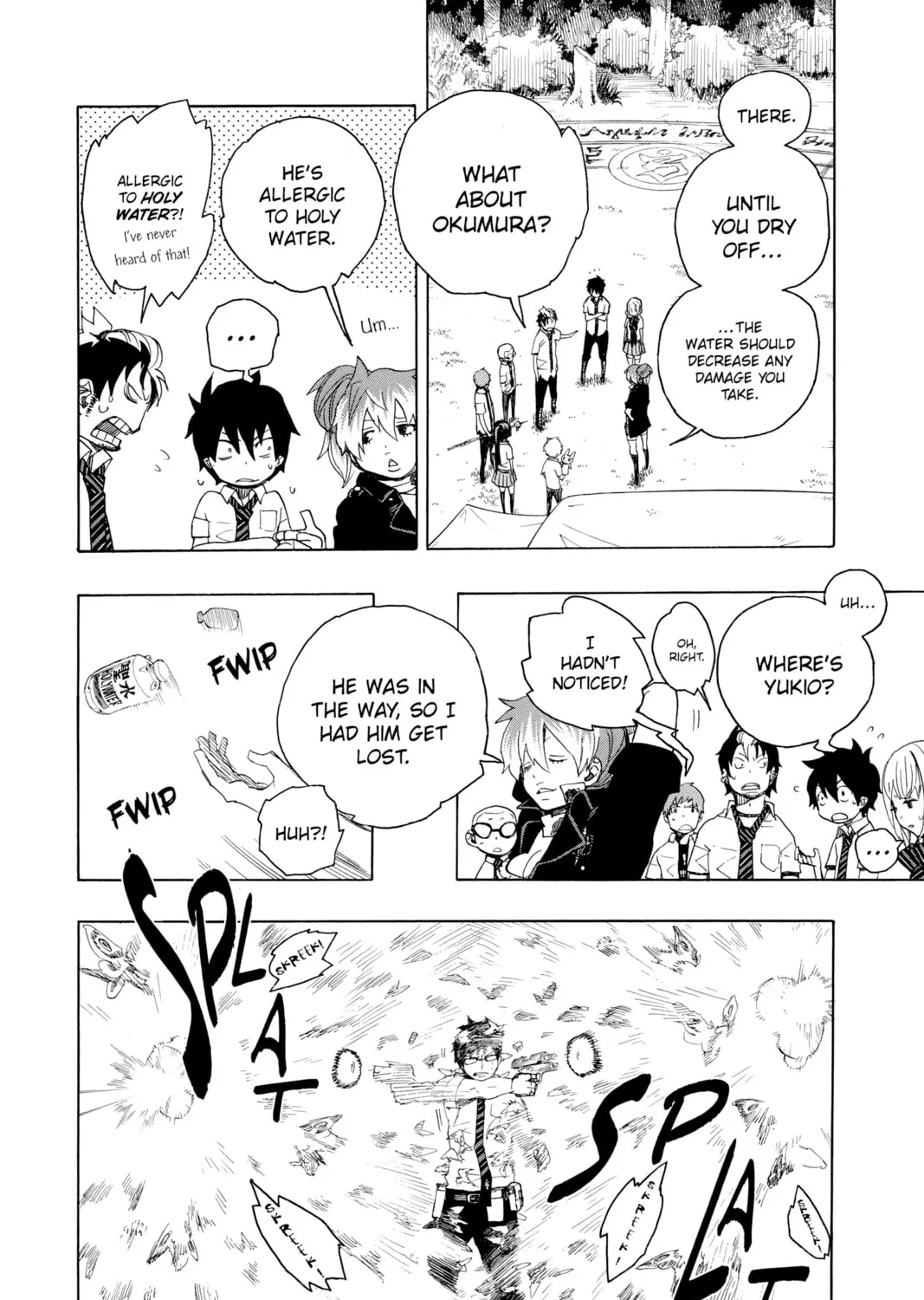 Read Blue Exorcist chapter 13 image 14 on Lezhin