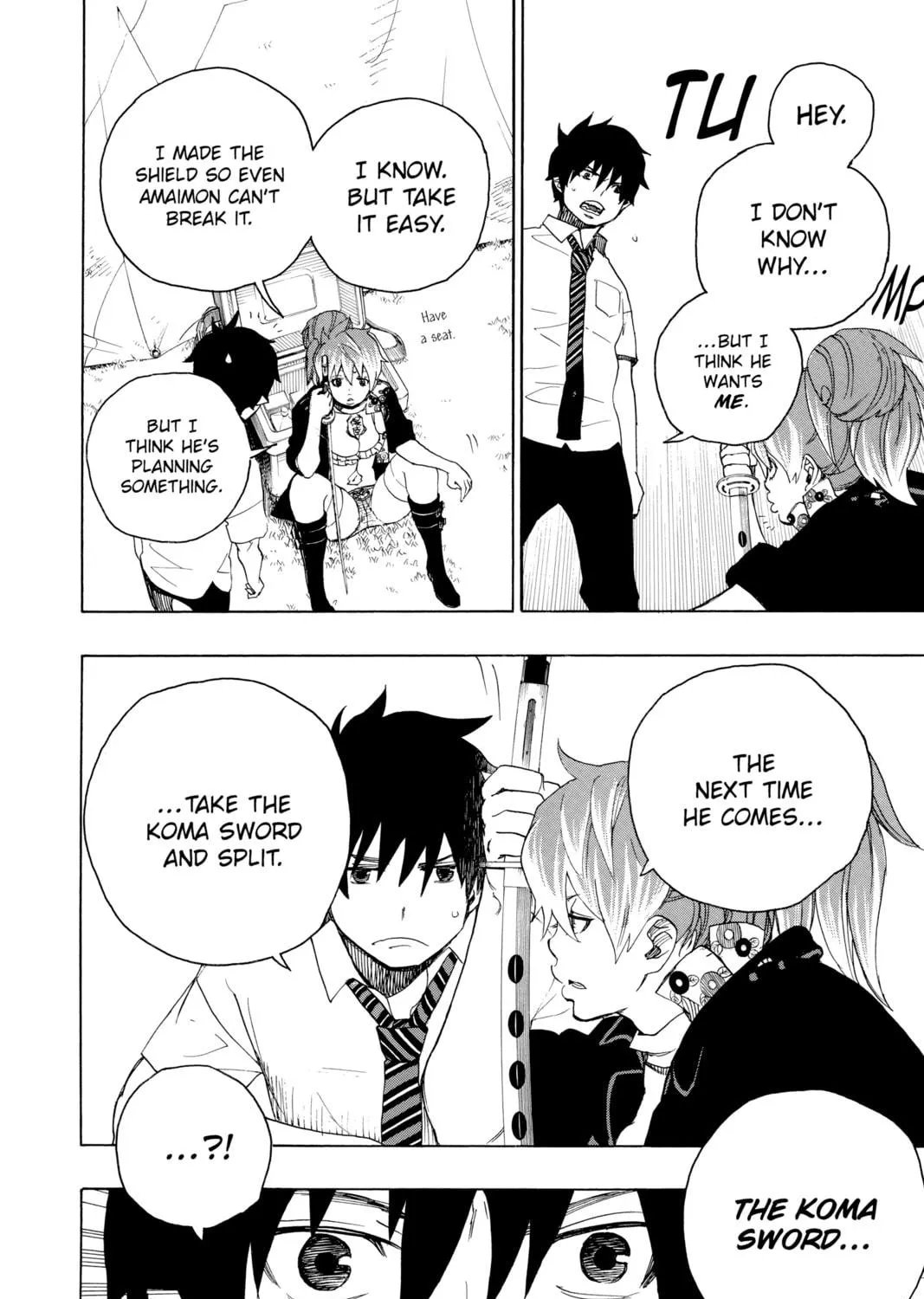 Read Blue Exorcist chapter 13 image 18 on Lezhin