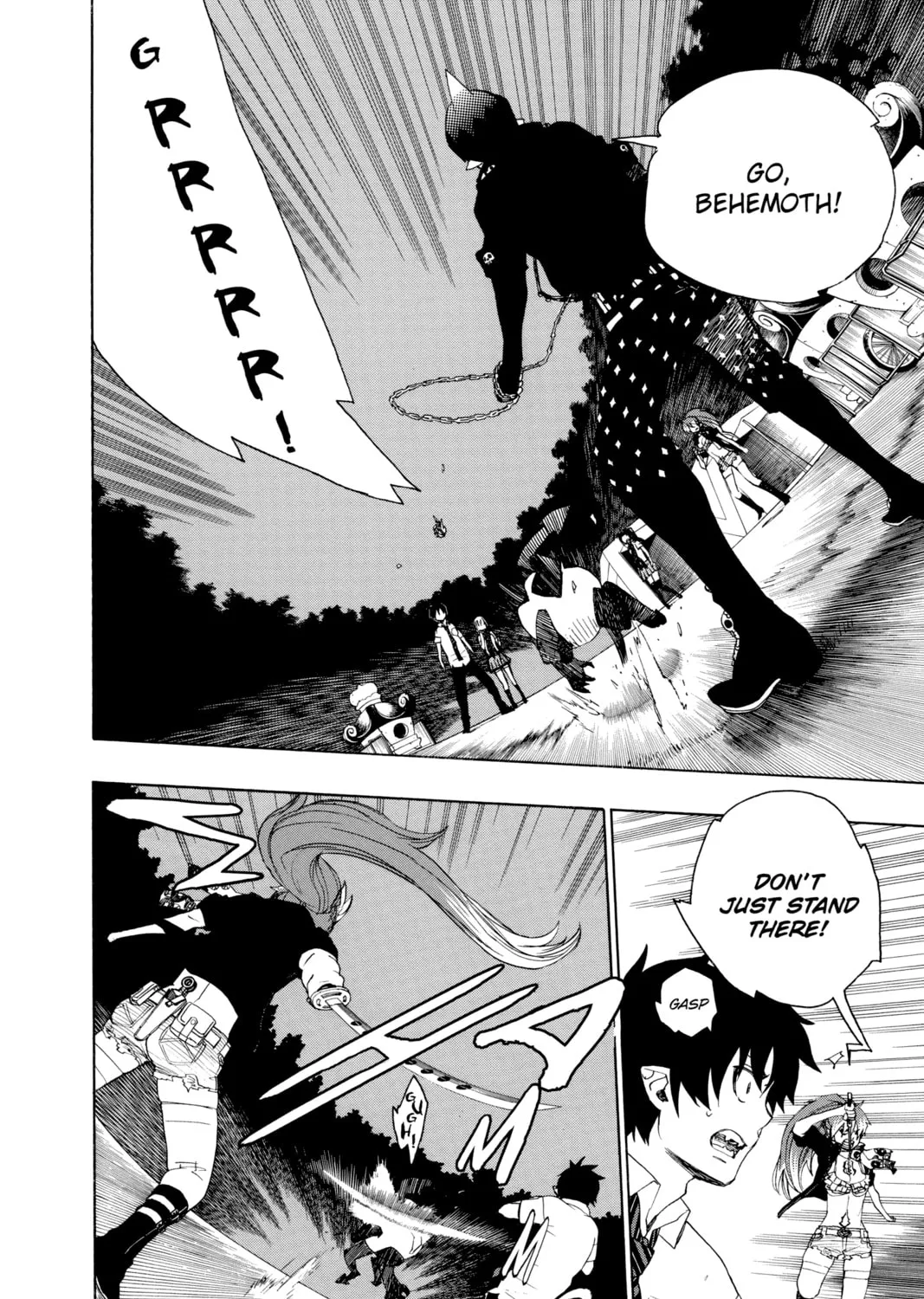 Read Blue Exorcist chapter 13 image 2 on Lezhin