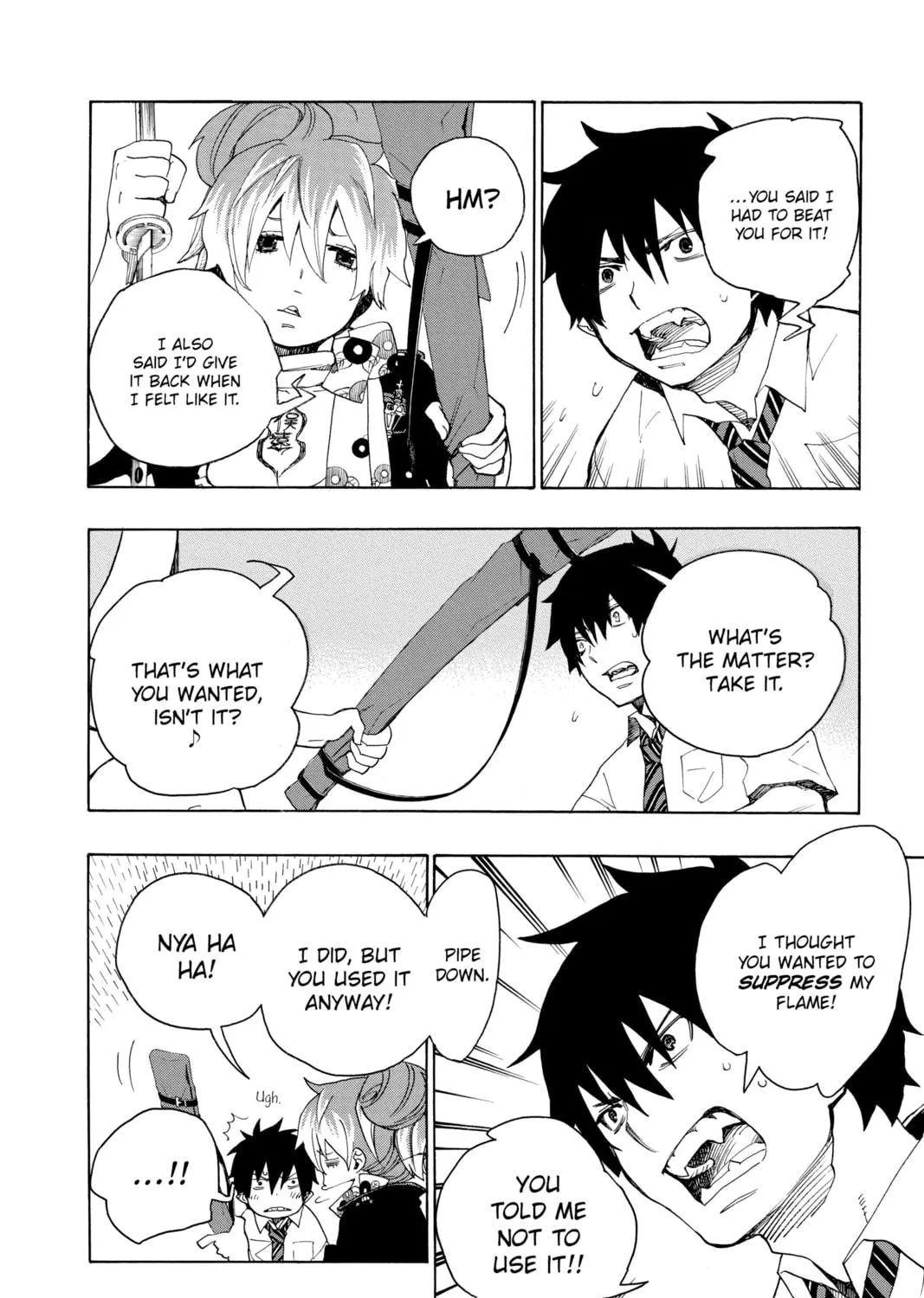 Read Blue Exorcist chapter 13 image 22 on Lezhin