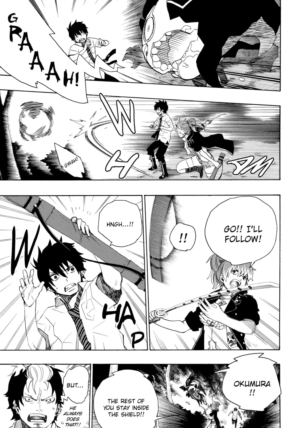 Read Blue Exorcist chapter 13 image 32 on Lezhin