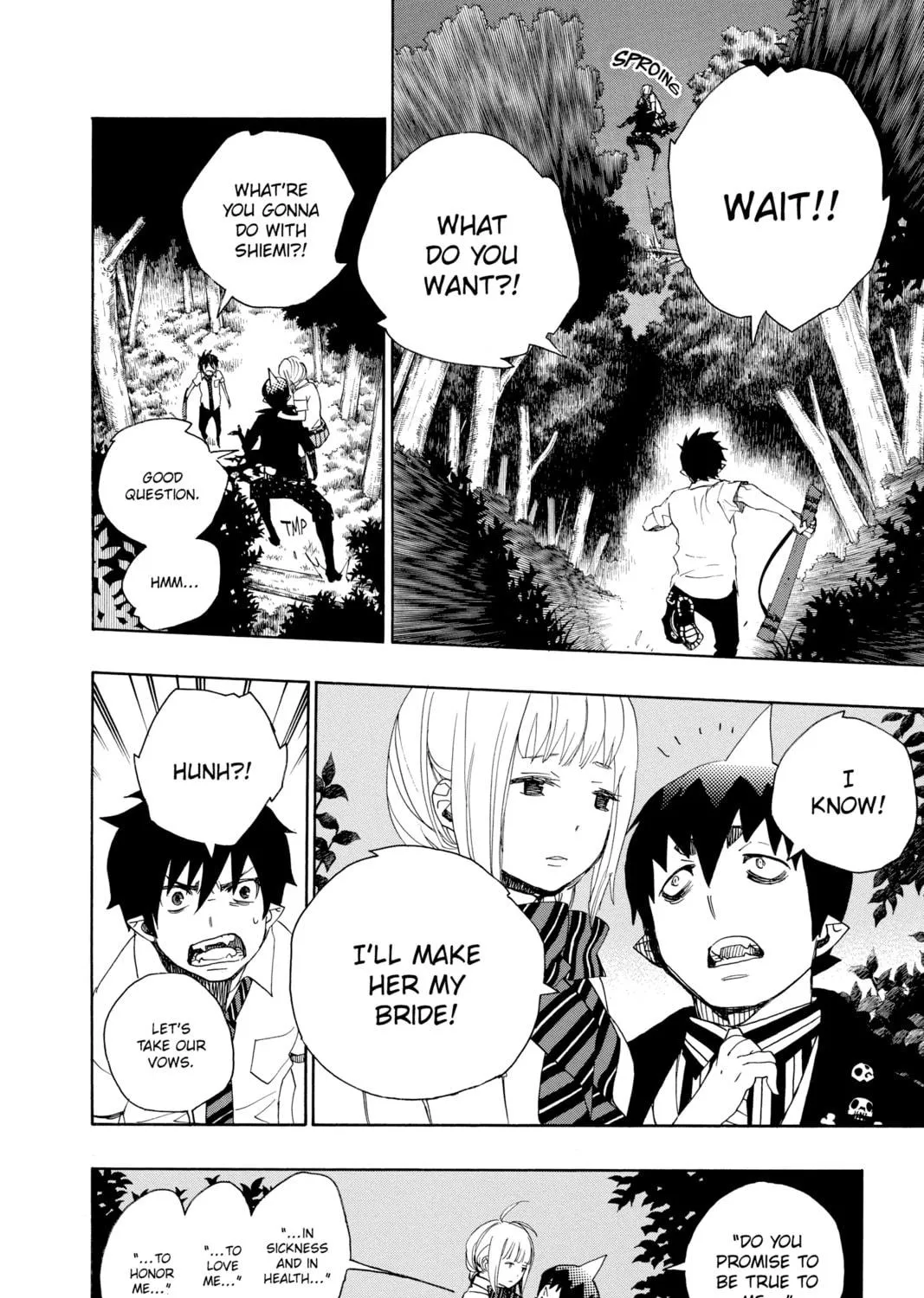 Read Blue Exorcist chapter 13 image 34 on Lezhin