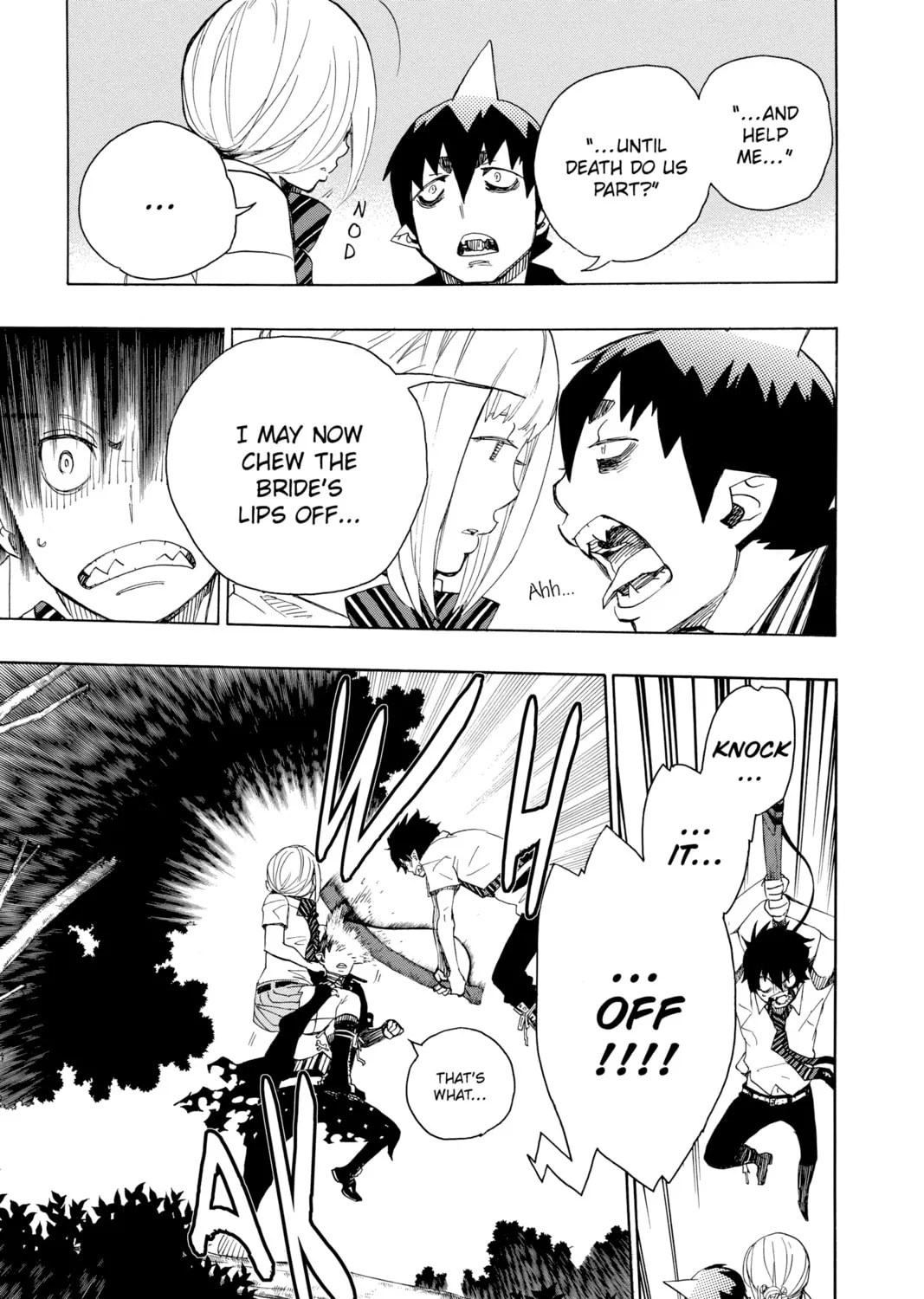 Read Blue Exorcist chapter 13 image 36 on Lezhin