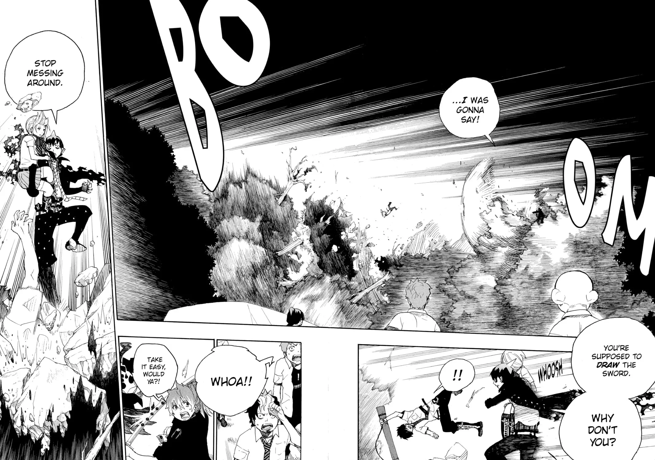 Read Blue Exorcist chapter 13 image 38 on Lezhin