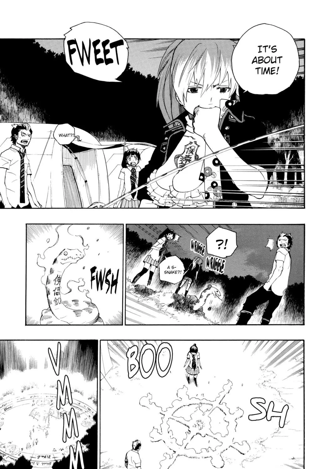 Read Blue Exorcist chapter 13 image 4 on Lezhin