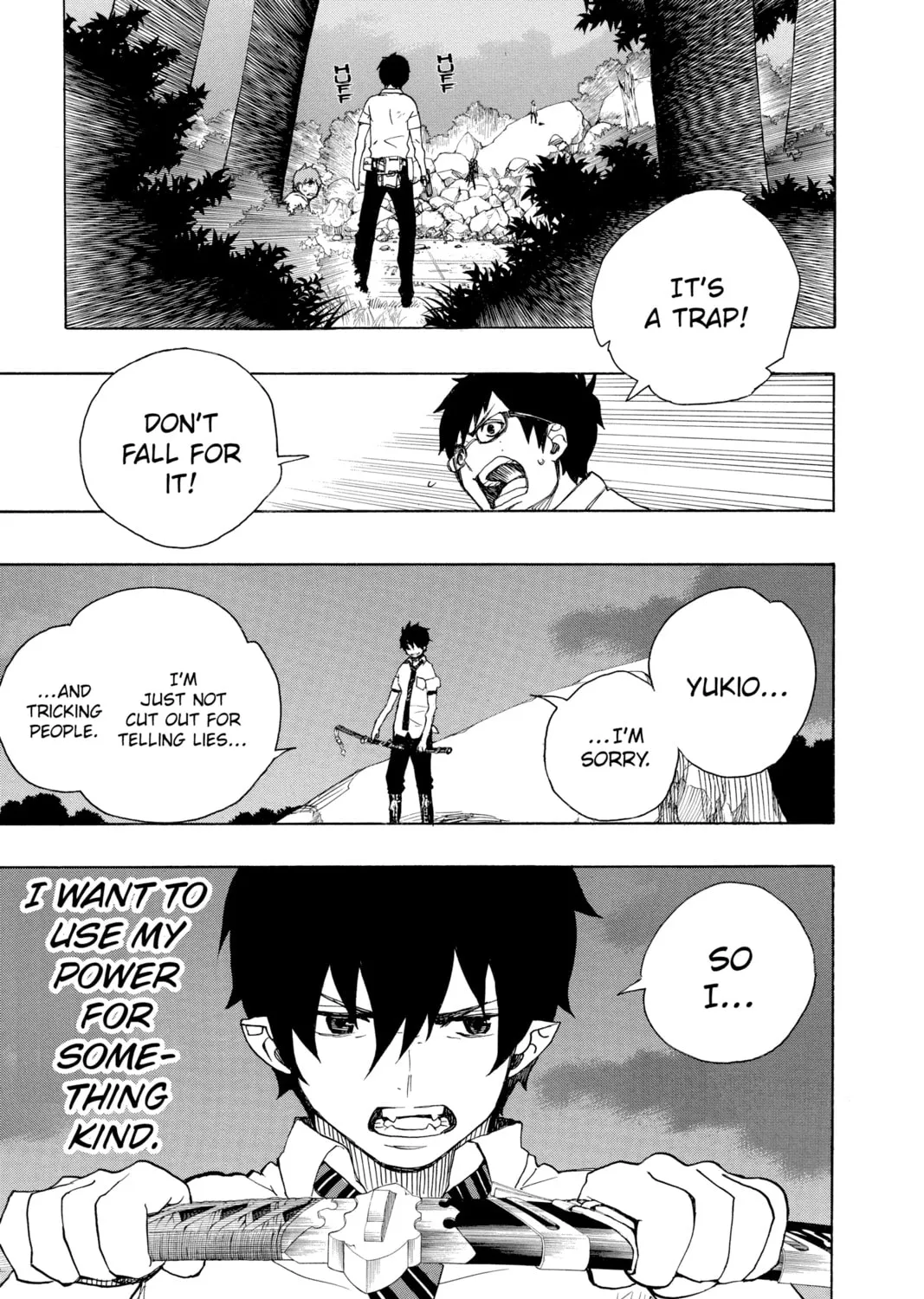 Read Blue Exorcist chapter 13 image 62 on Lezhin