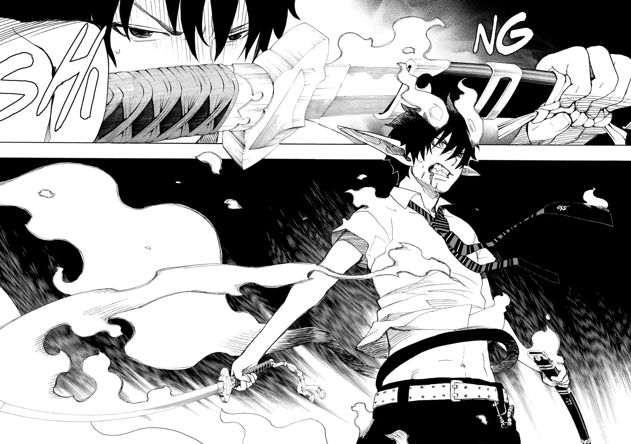 Read Blue Exorcist chapter 13 image 64 on Lezhin