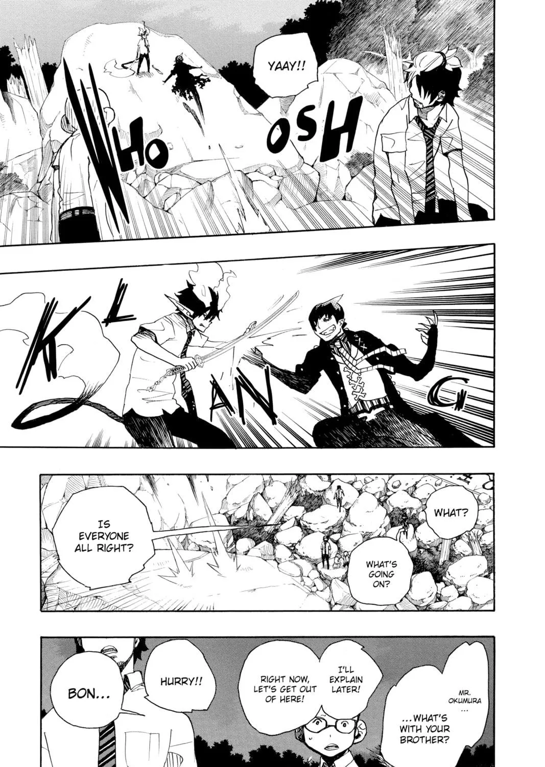 Read Blue Exorcist chapter 13 image 68 on Lezhin