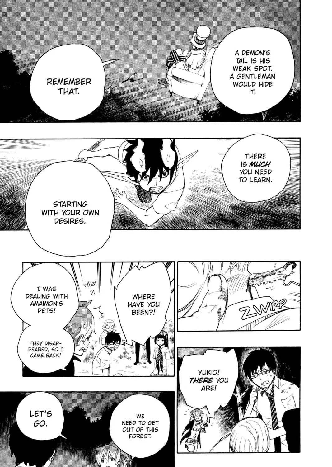 Read Blue Exorcist chapter 13 image 76 on Lezhin