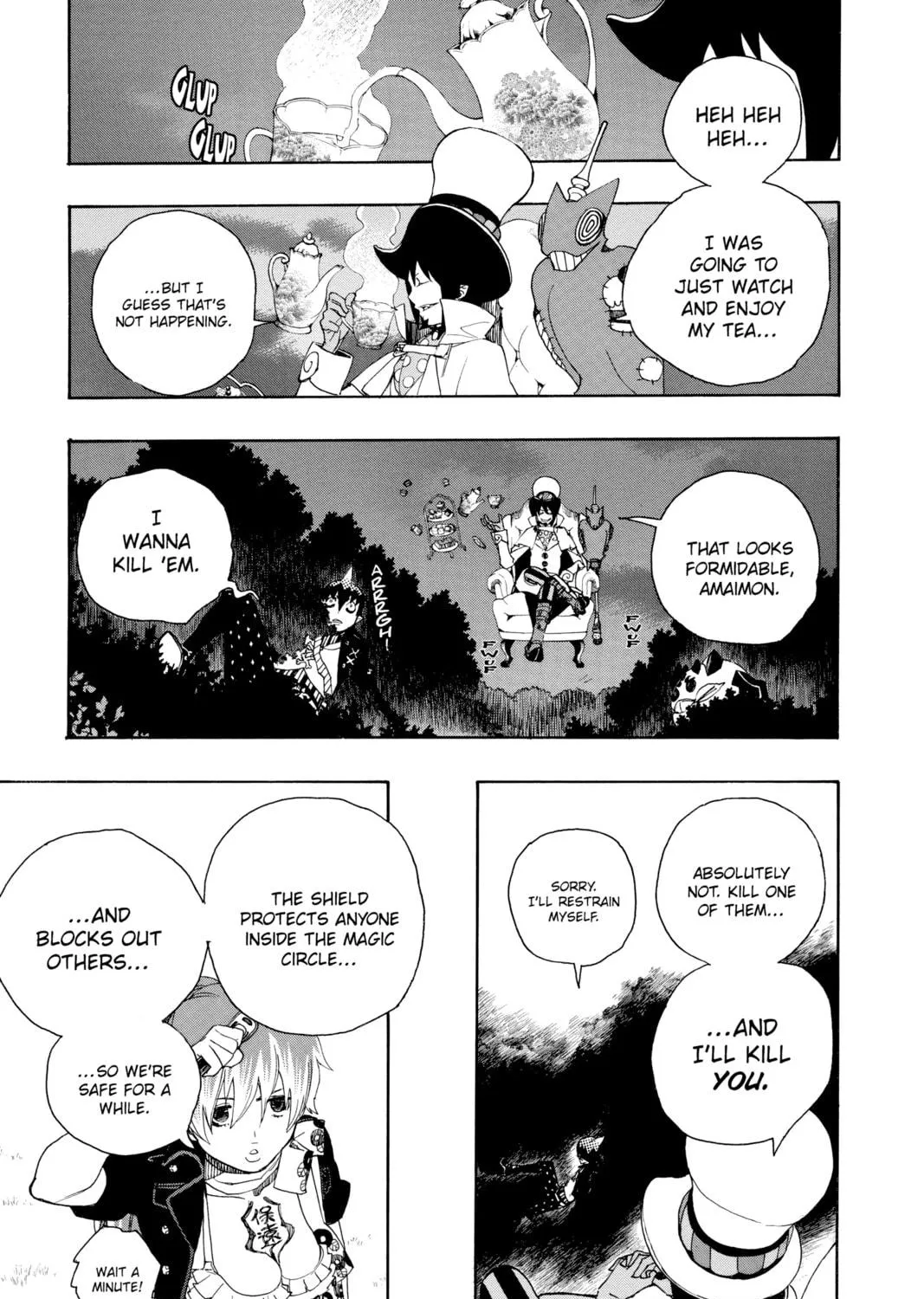 Read Blue Exorcist chapter 13 image 8 on Lezhin