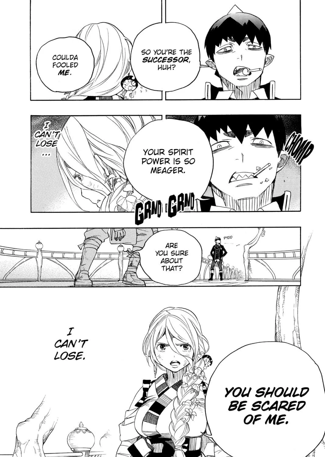 Read Blue Exorcist chapter 130 image 18 on Lezhin