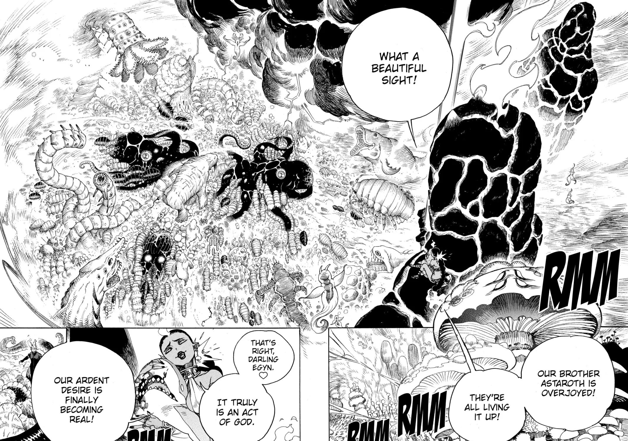 Read Blue Exorcist chapter 130 image 26 on Lezhin
