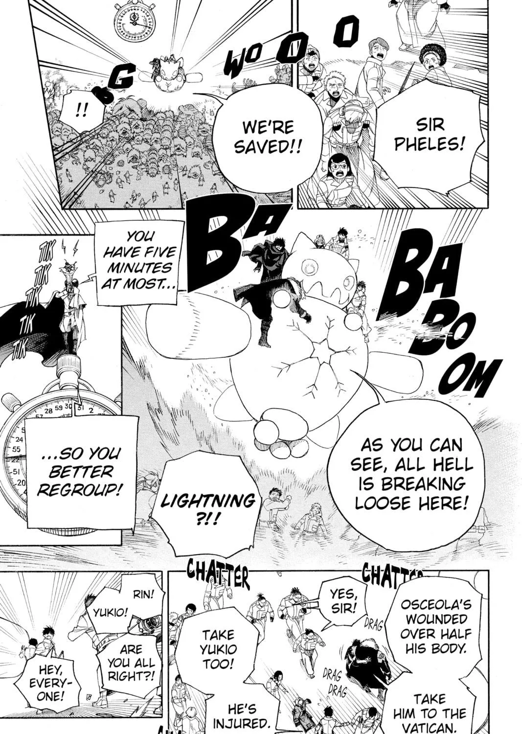 Read Blue Exorcist chapter 130 image 38 on Lezhin