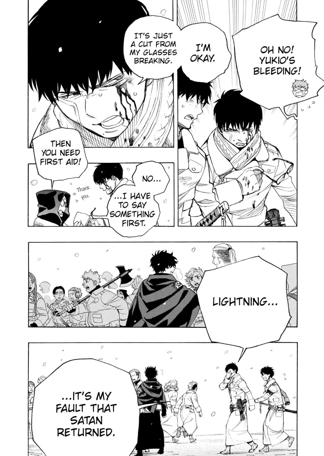Read Blue Exorcist chapter 130 image 40 on Lezhin