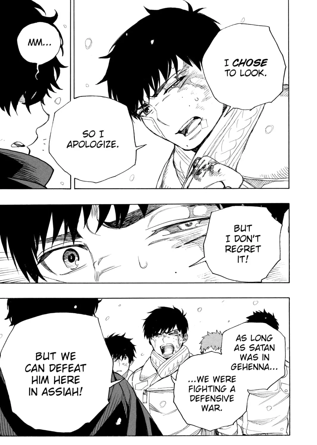 Read Blue Exorcist chapter 130 image 42 on Lezhin