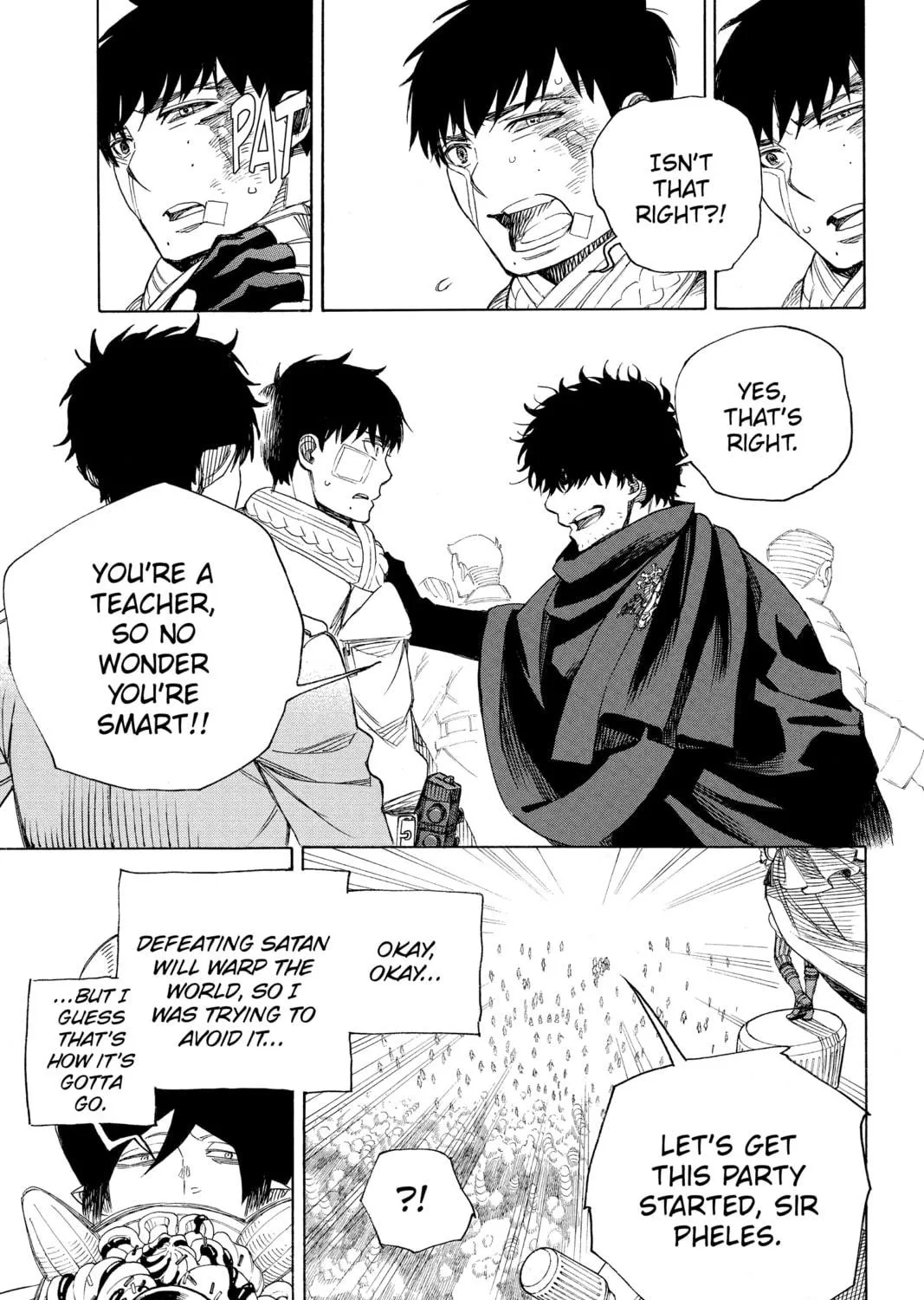 Read Blue Exorcist chapter 130 image 46 on Lezhin