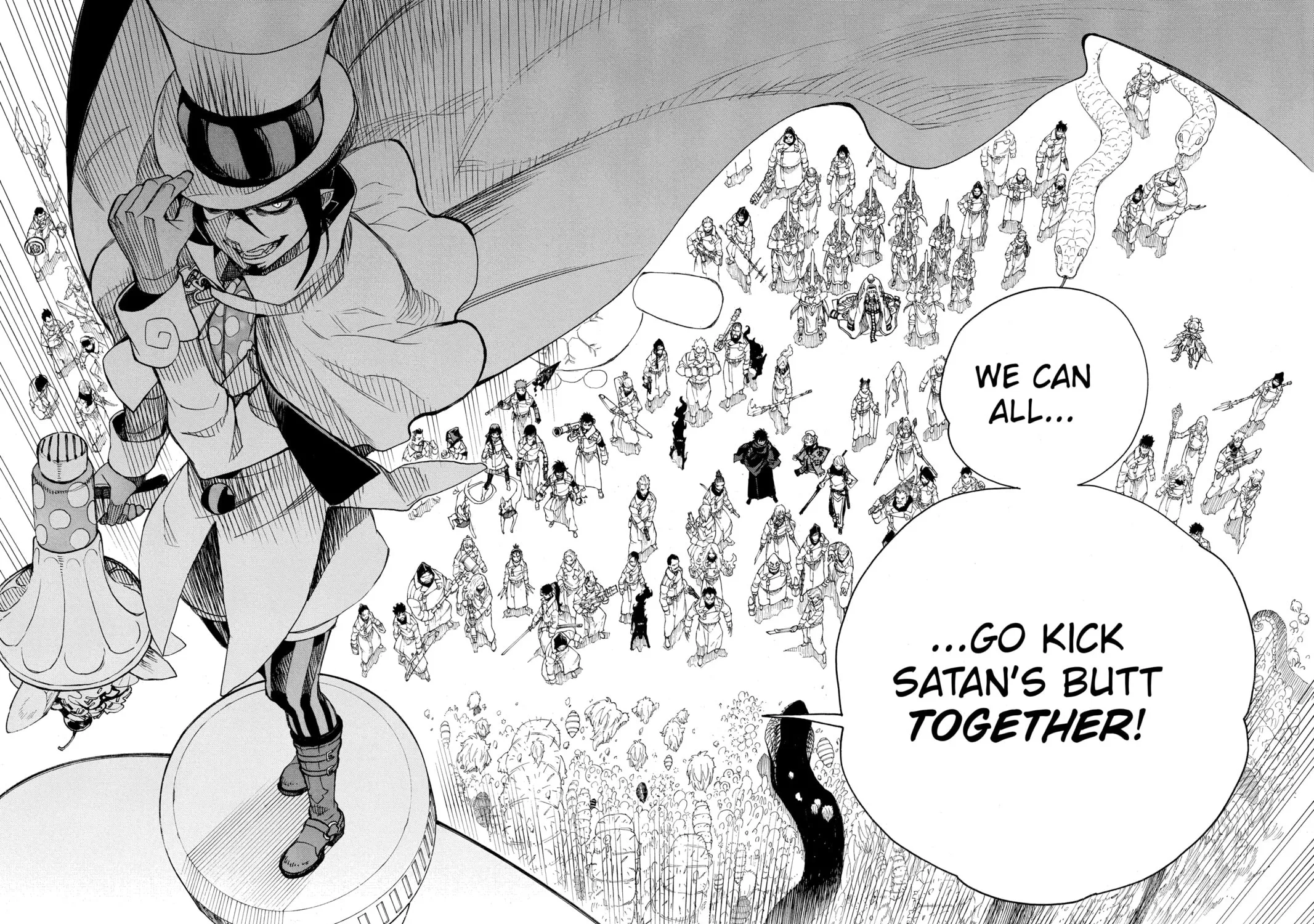 Read Blue Exorcist chapter 130 image 72 on Lezhin